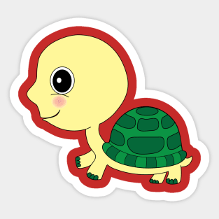 baby turtle Sticker